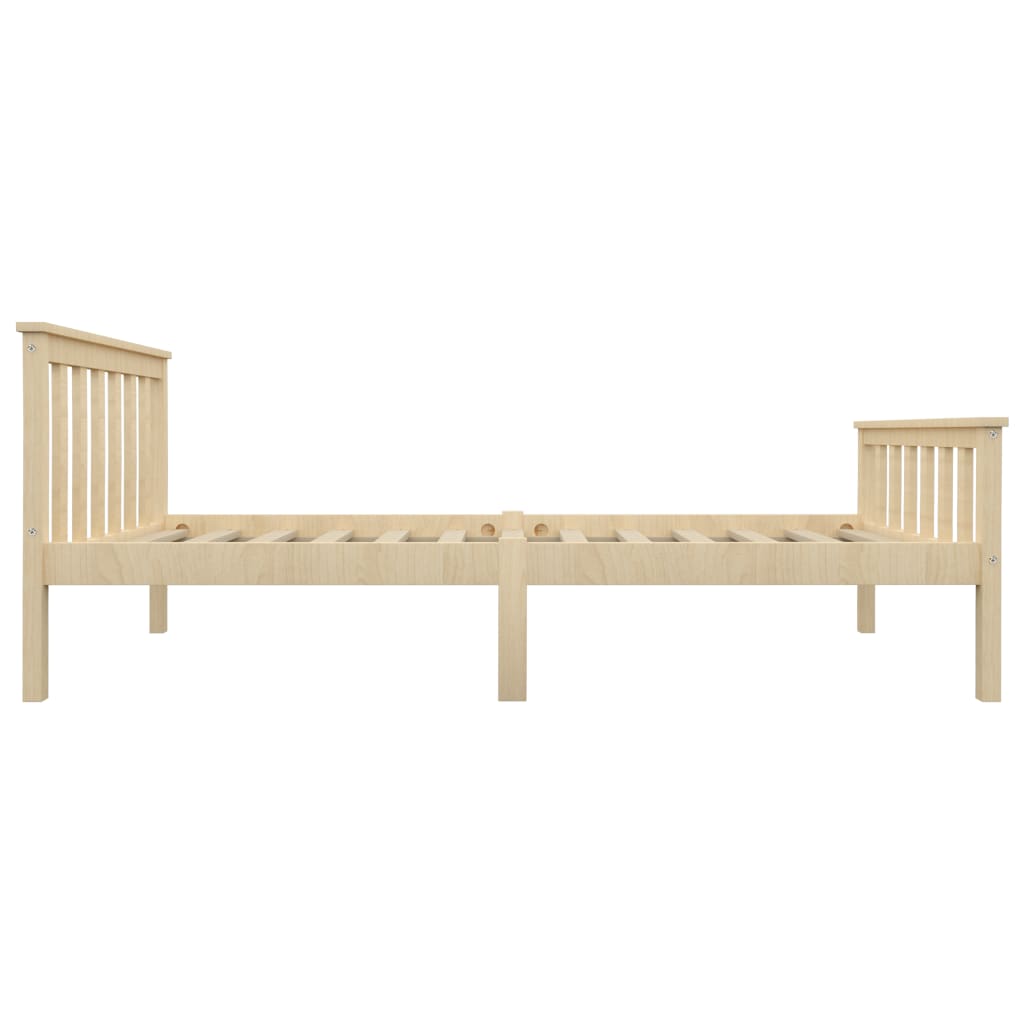 Giroletto senza Materasso Naturale 100x200 cm in Legno di Pino