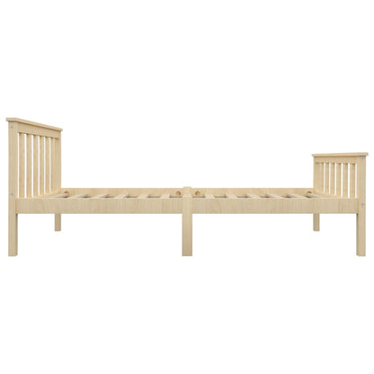 Giroletto senza Materasso Naturale 100x200 cm in Legno di Pino