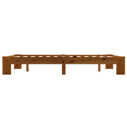 Giroletto senza Materasso Marrone Chiaro 120x200 cm Legno Pino