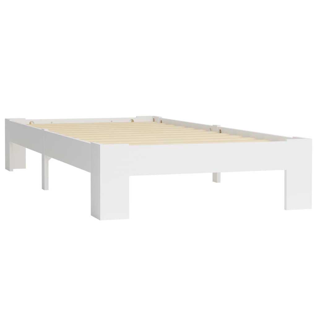Dormeuse Estraibile senza Materasso Bianca Legno Pino 90x200 cm
