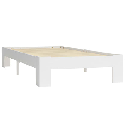 Dormeuse Estraibile senza Materasso Bianca Legno Pino 90x200 cm