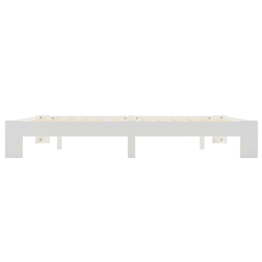 Giroletto senza Materasso Marrone 160x200 cm in Legno di Pino