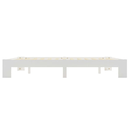 Giroletto senza Materasso Marrone 160x200 cm in Legno di Pino