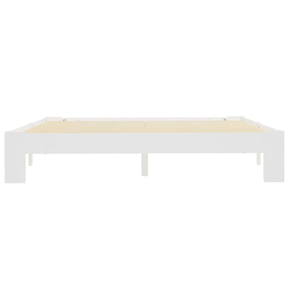 Giroletto senza Materasso Marrone 160x200 cm in Legno di Pino
