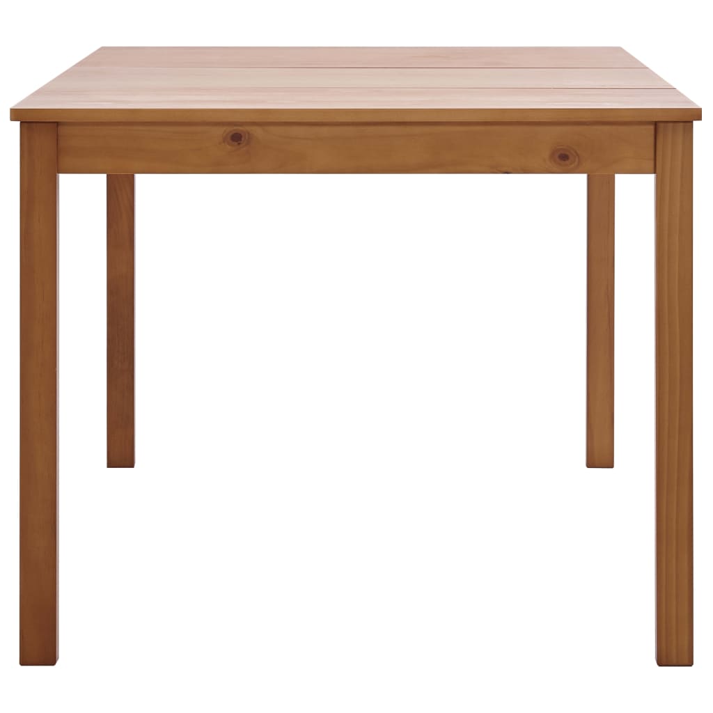 Tavolo da Pranzo Marrone ambra 180x90x73 cm in Legno di Pino