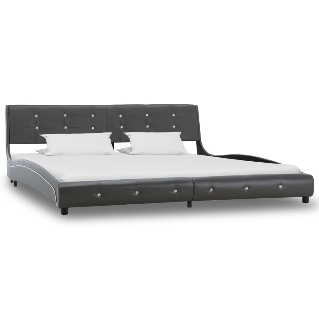 Giroletto Grigio in Similpelle 180x200 cm