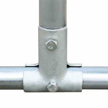 Gabbia per Polli da Esterno 2,75x2x1,92m in Acciaio Zincato