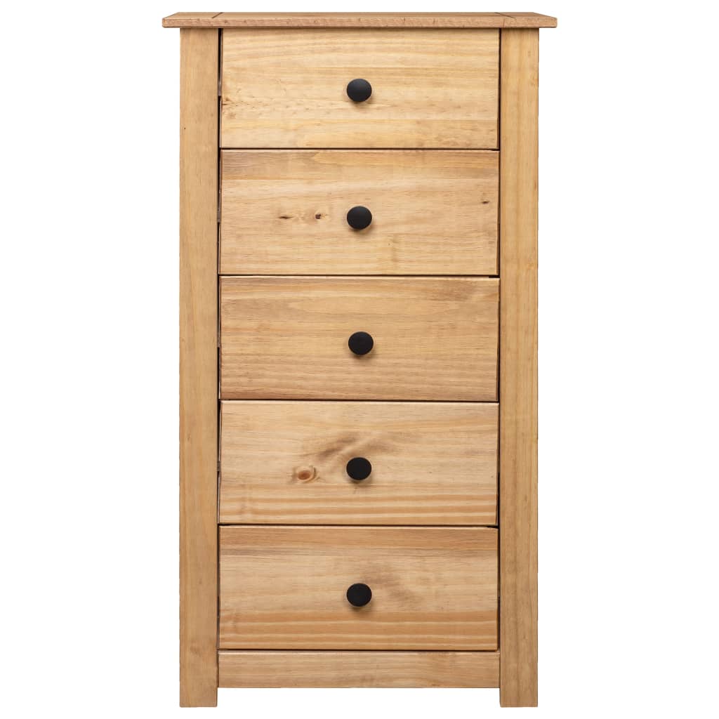 Credenza 46x40x89 cm in Legno Massello di Pino Panama Range