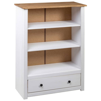 Libreria Bianca 80x35x110 cm in Pino Massello Panama Range