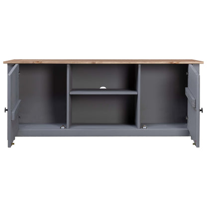 Mobile TV 120x40x50 cm in Legno Massello di Pino Panama Range