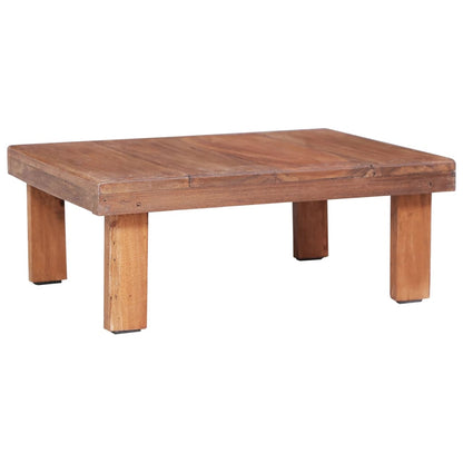 Tavolino da Salotto 60x45x23 cm in Legno Massello di Mogano