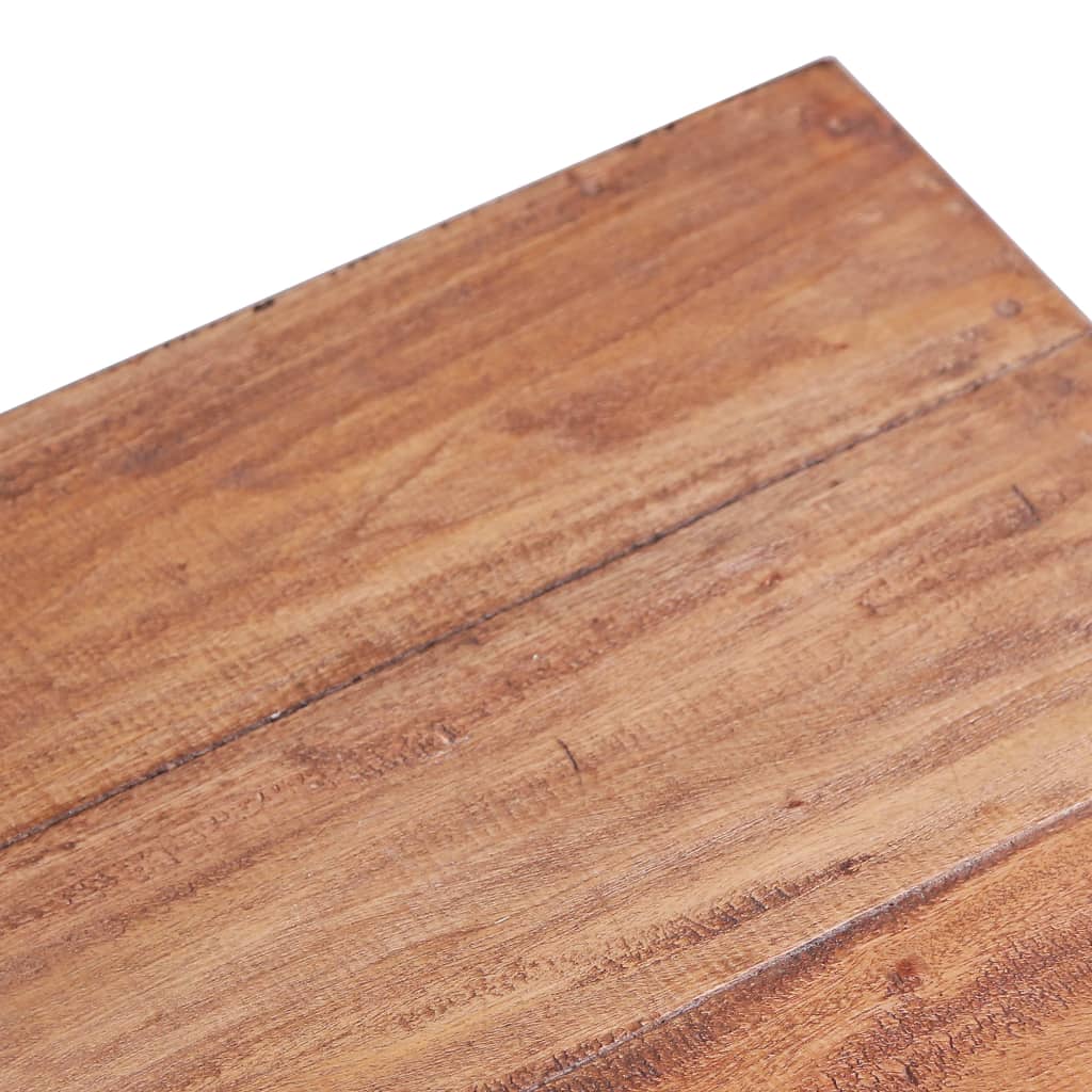 Tavolino da Salotto 60x45x23 cm in Legno Massello di Mogano