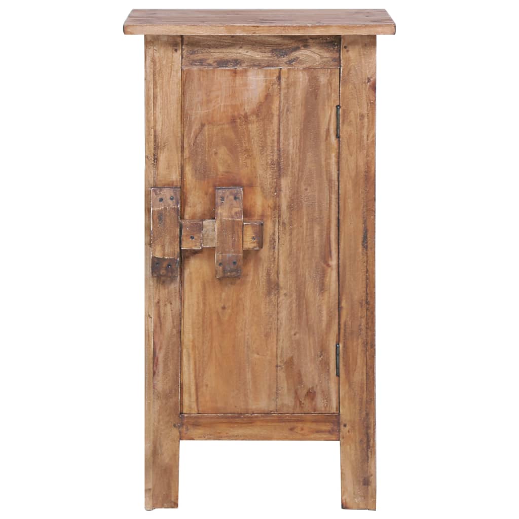Comodino 43x31x80 cm in Legno di Recupero Misto