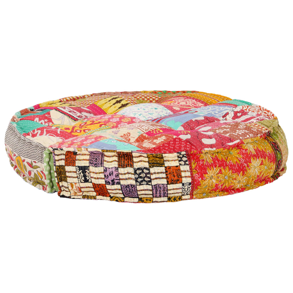 Pouf 100x20 cm in Tessuto Patchwork