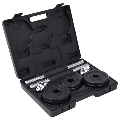 Set di Manubri 19 pz 15 kg in Ghisa
