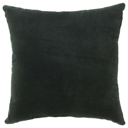 Cuscini in Velluto di Cotone 2 pz 45x45 cm Verde