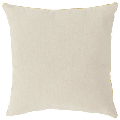 Cuscini in Velluto di Cotone 2 pz 45x45 cm Gialli