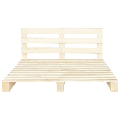 Giroletto in Pallet di Legno Massello di Pino 200x200 cm