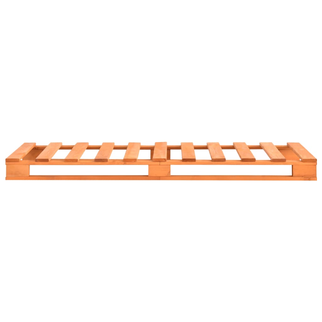 Giroletto in Pallet Marrone Legno Massello di Pino 100x200 cm