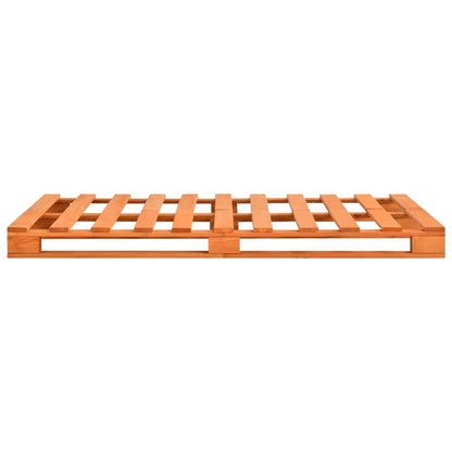 Giroletto in Pallet Marrone Legno Massello di Pino 120x200 cm