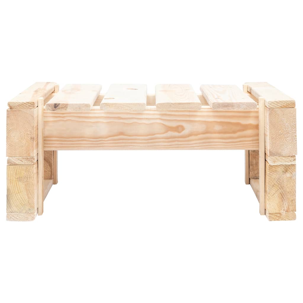 Ottomana da Giardino in Pallet in Legno