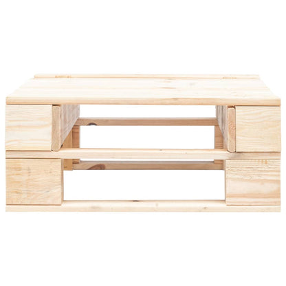 Ottomana da Giardino in Pallet in Legno