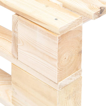 Ottomana da Giardino in Pallet in Legno