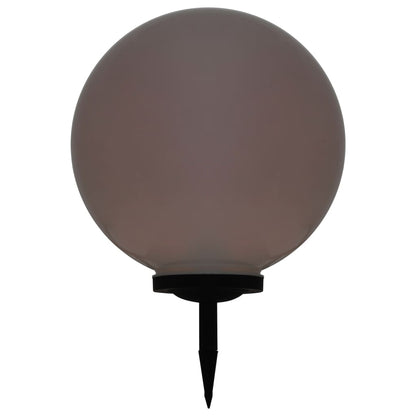 Lampade Solari da Esterno 2 pz LED Sferiche 50 cm RGB