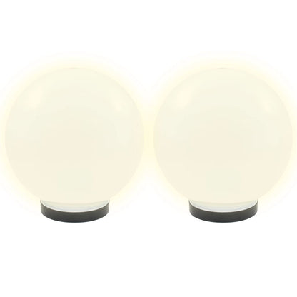 Set Lampade a LED Sferiche 4 pz 25 cm in PMMA