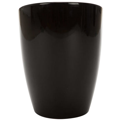 Sgabello con Contenitore Nero e Rosso in Similpelle