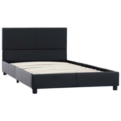 Giroletto Nero in Similpelle 90x200 cm