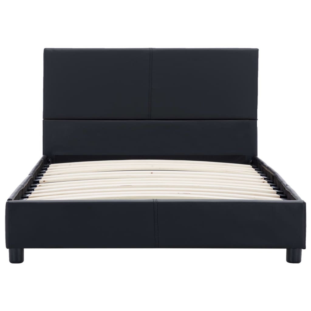 Giroletto Nero in Similpelle 90x200 cm