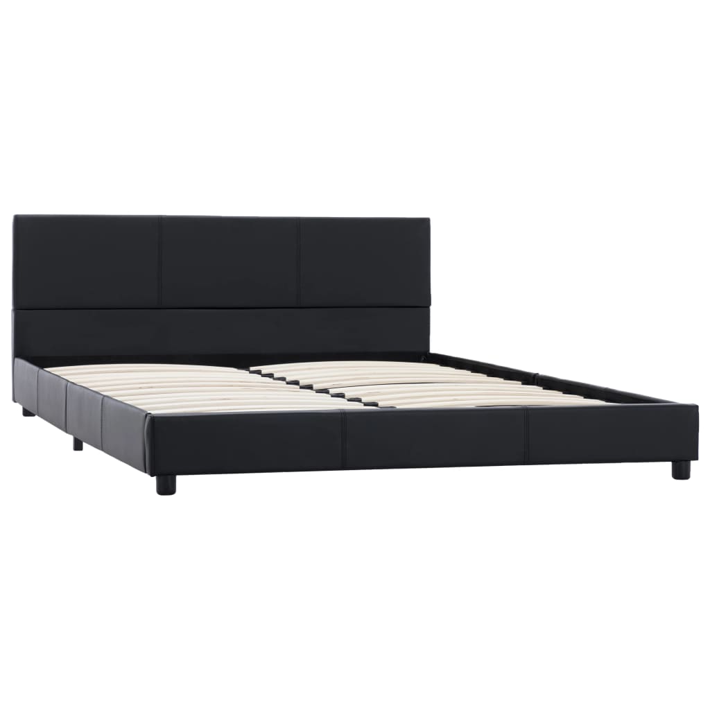 Giroletto Nero in Similpelle 120x200 cm