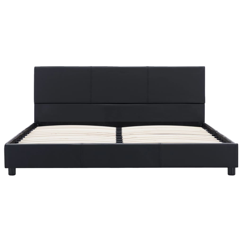 Giroletto Nero in Similpelle 120x200 cm