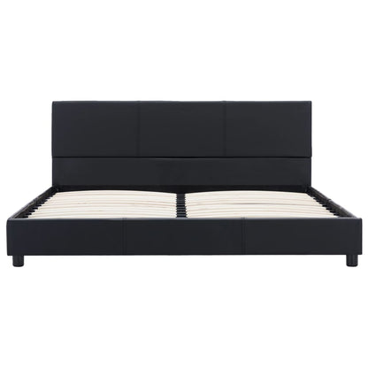 Giroletto Nero in Similpelle 120x200 cm