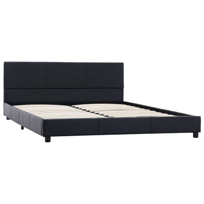 Giroletto Nero in Similpelle 140x200 cm