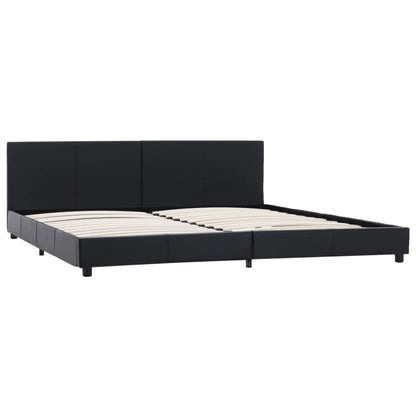 Giroletto Nero in Similpelle 180x200 cm
