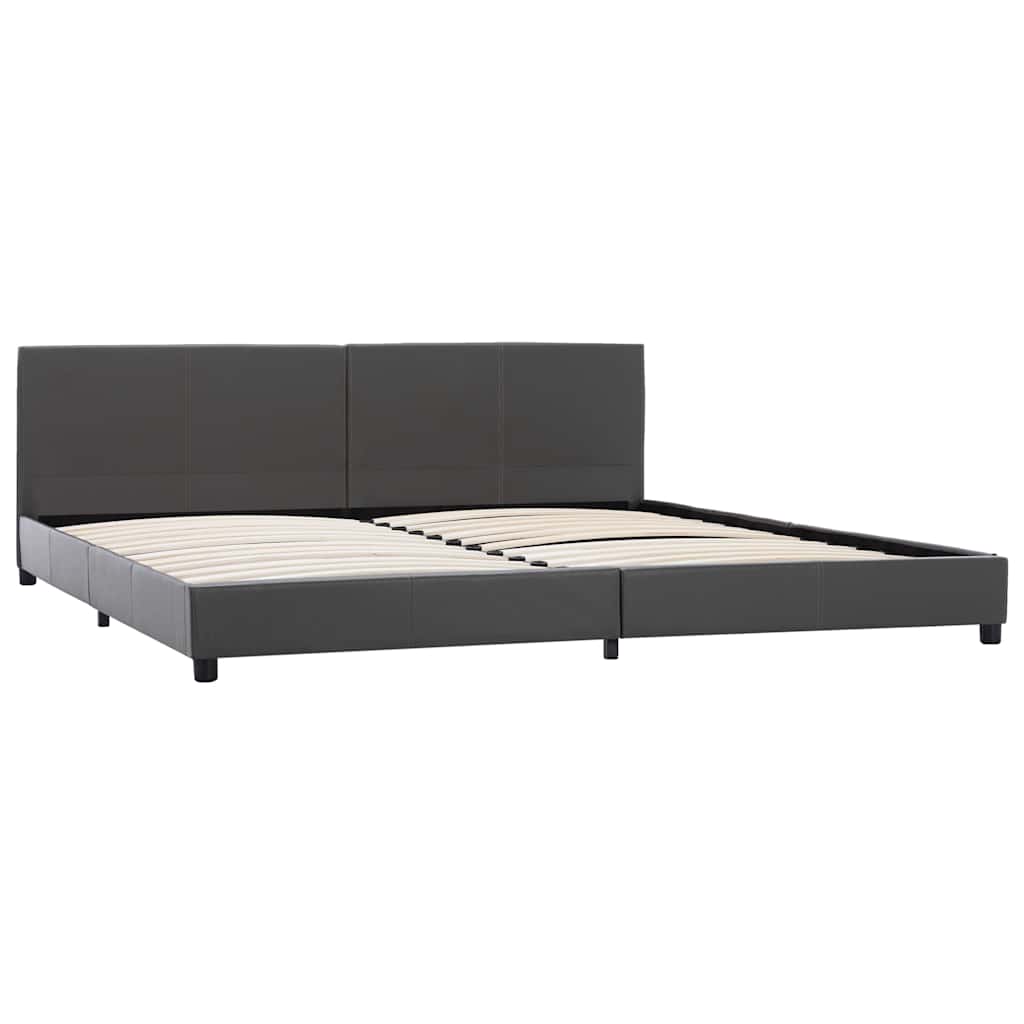 Giroletto Grigio in Similpelle 180x200 cm