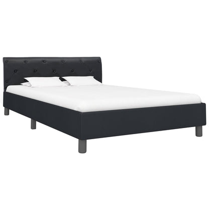 Giroletto Nero in Similpelle 140x200 cm