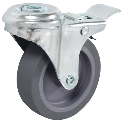 Ruote Girevoli con Foro per Bullone 8 pz 75 mm