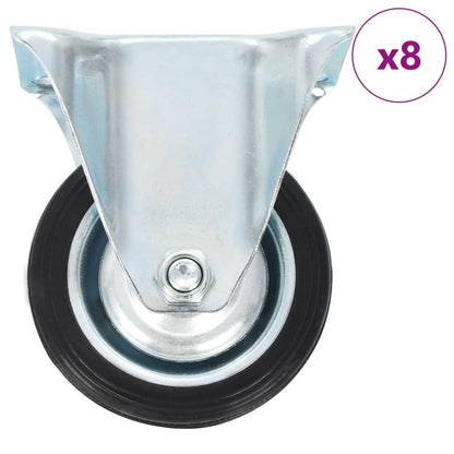 Rotelle Fisse 8 pz 75 mm