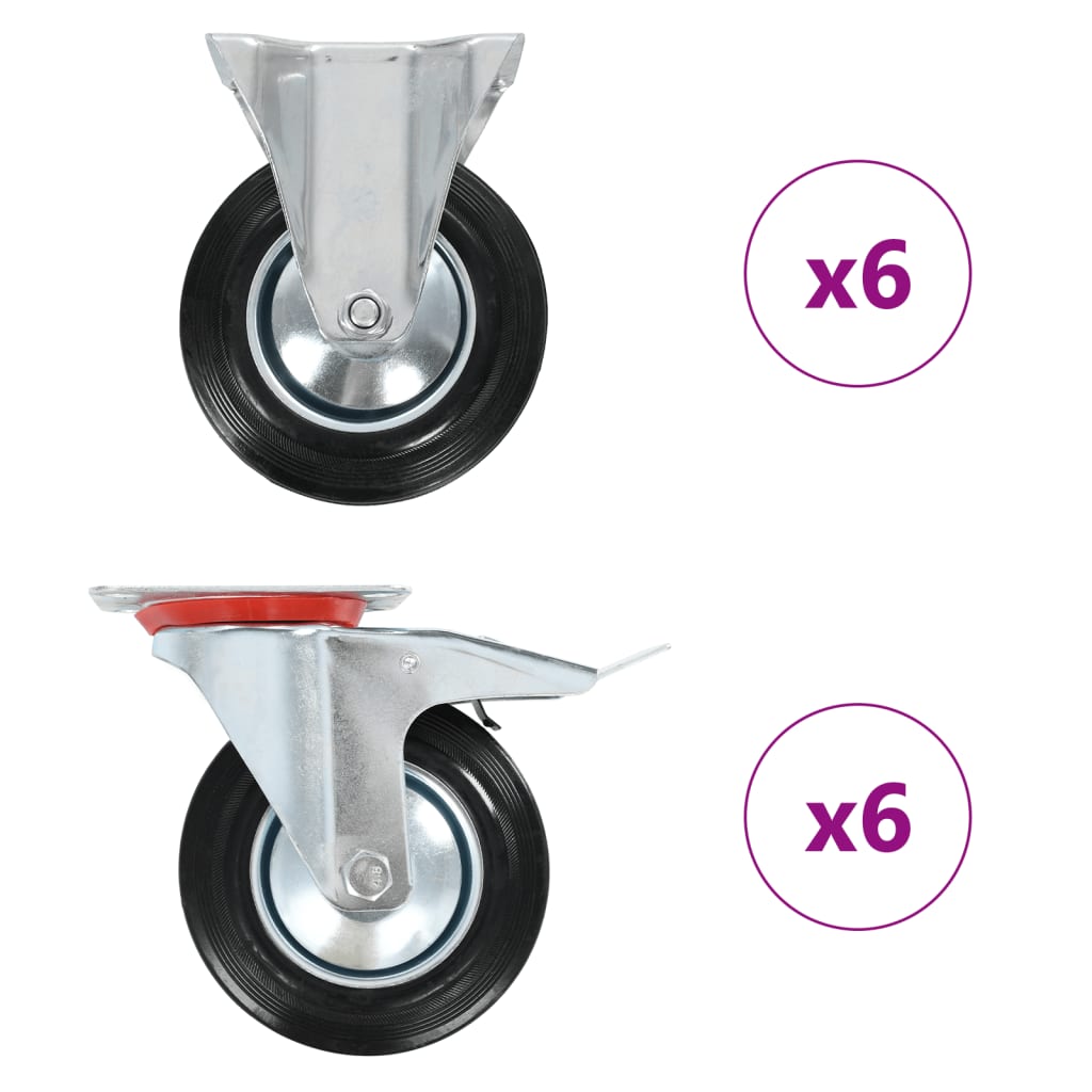 Rotelle 12 pz 160 mm