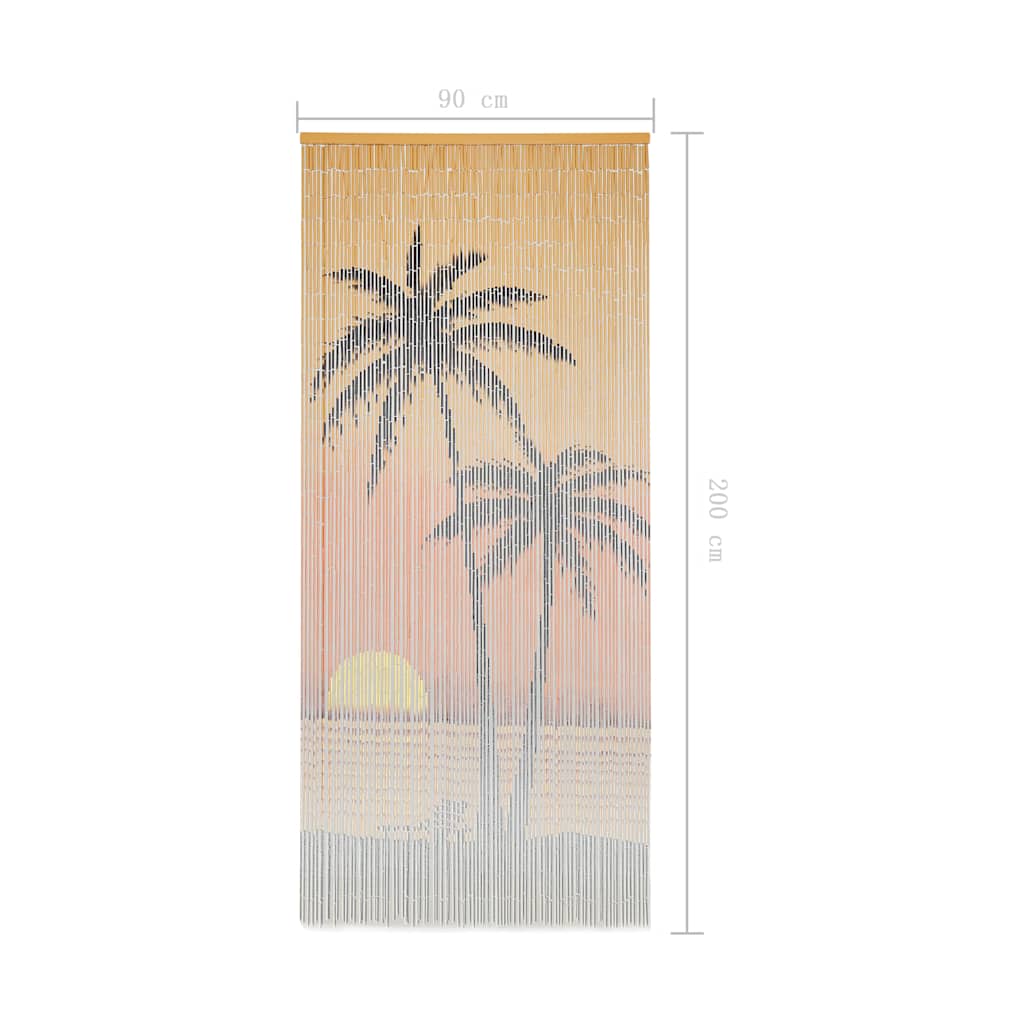 Tenda Antimosche per Porte in BambÃ¹ 90x200 cm