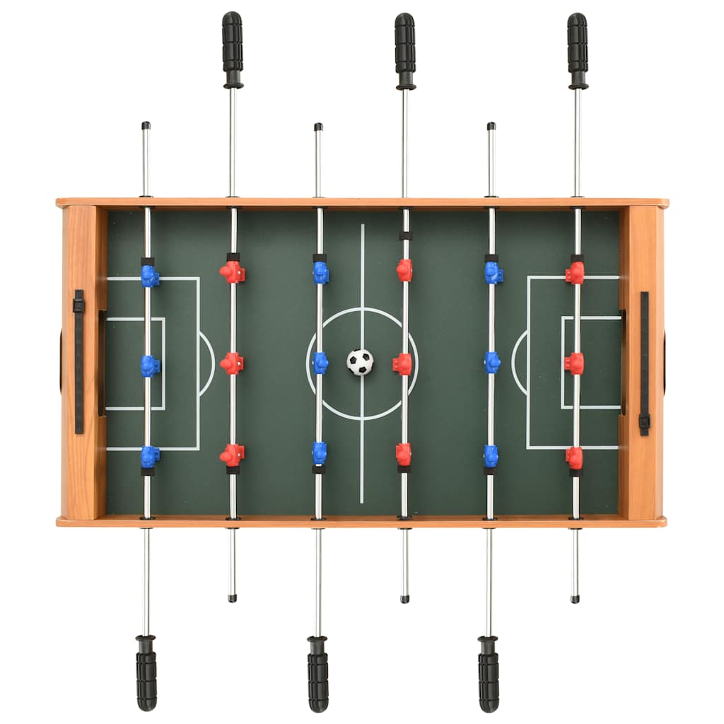 Mini Calcio Balilla 69x37x62 cm Acero