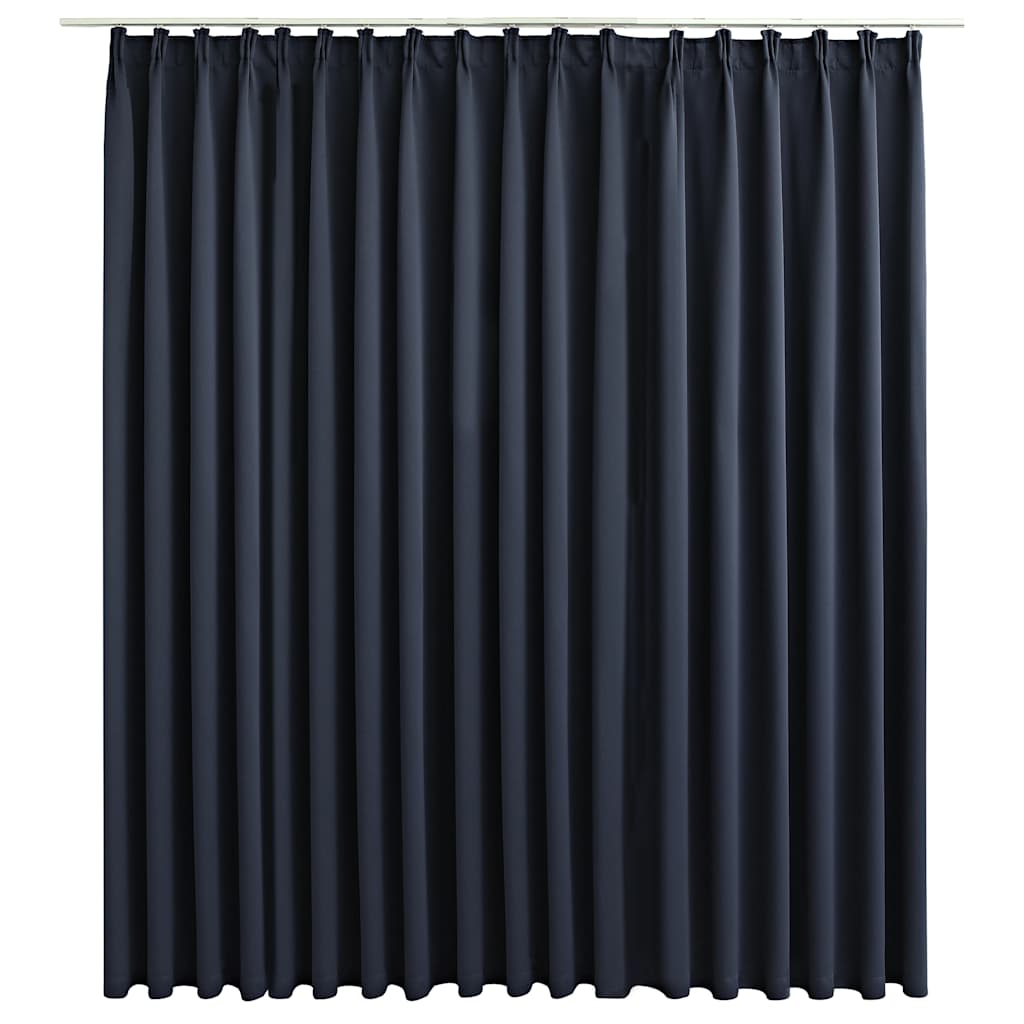 Tenda Oscurante con Ganci Antracite 290x245 cm