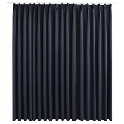 Tenda Oscurante con Ganci Antracite 290x245 cm