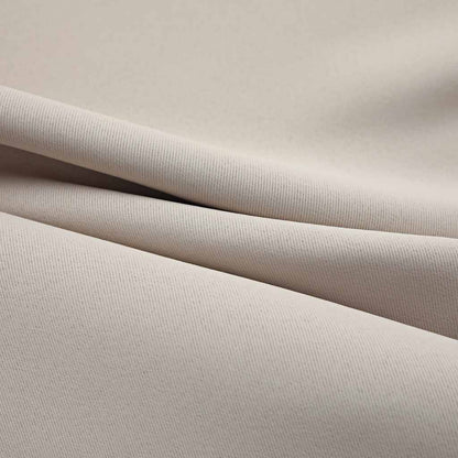 Tenda Oscurante con Anelli in Metallo Beige 290x245 cm