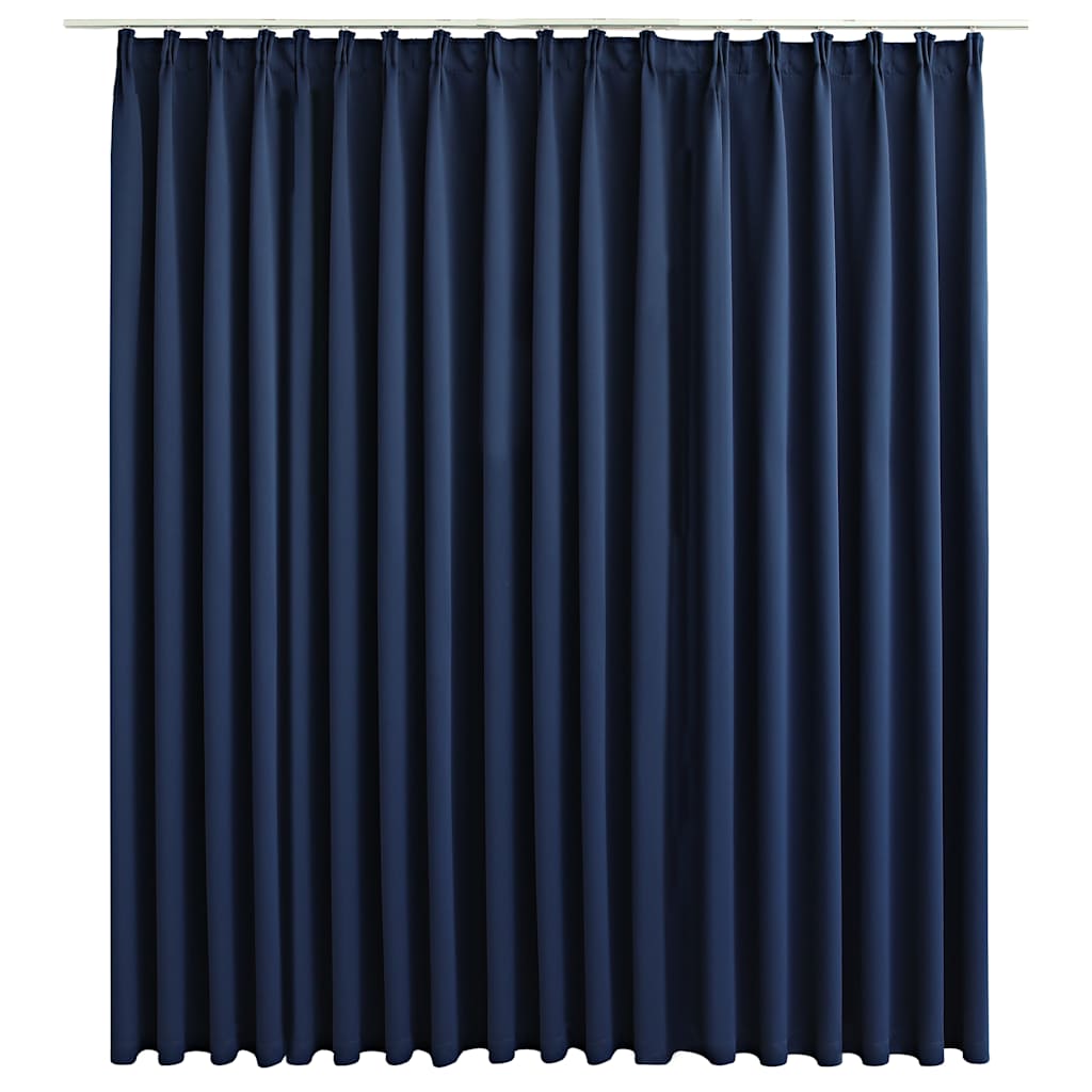 Tenda Oscurante con Ganci Blu 290x245 cm