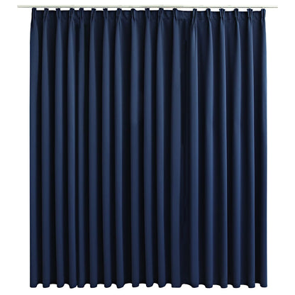 Tenda Oscurante con Ganci Blu 290x245 cm