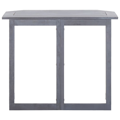 Tavolo da Balcone Pieghevole 90x50x74 cm in Massello di Acacia